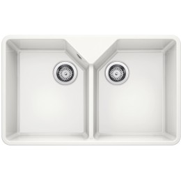 Мойка BLANCO VILLAE Double глянцевый белый