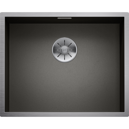 Мойка BLANCO ZEROX 500-IF черная нержавеющая сталь