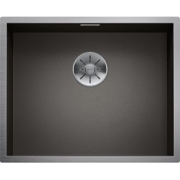 Мойка Blanco ZEROX 500-U Durinox® отводная арматура InFino® 526243 Dark Steel