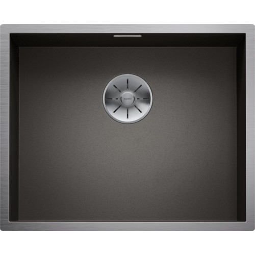 Мойка Blanco ZEROX 500-U Durinox® отводная арматура InFino® 526243 Dark Steel