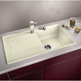 Мойка BLANCO ZIA 5 S Silgranit мягкий белый