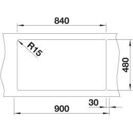 Мойка BLANCO ZIA 9 Silgranit белый