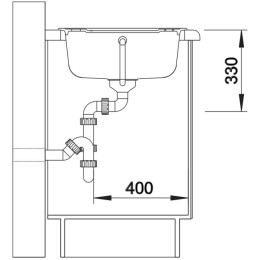 Мойка BLANCO ZIA 9 Silgranit белый