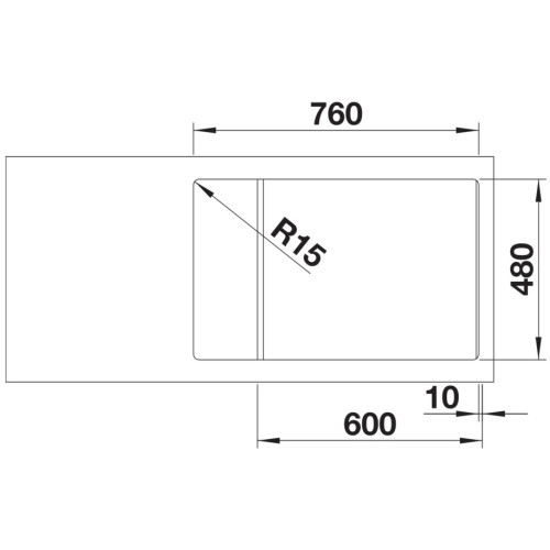 Мойка BLANCO ZIA XL 6 S Compact Silgranit белый