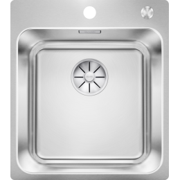 Мойка BLANCO SOLIS 400-IF/A нержавеющая сталь, клапан-автомат