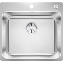 Мойка BLANCO SOLIS 500-IF/A нержавеющая сталь, клапан-автомат