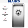 Мойка Blanco Claron 180-IF/N нержавеющая сталь
