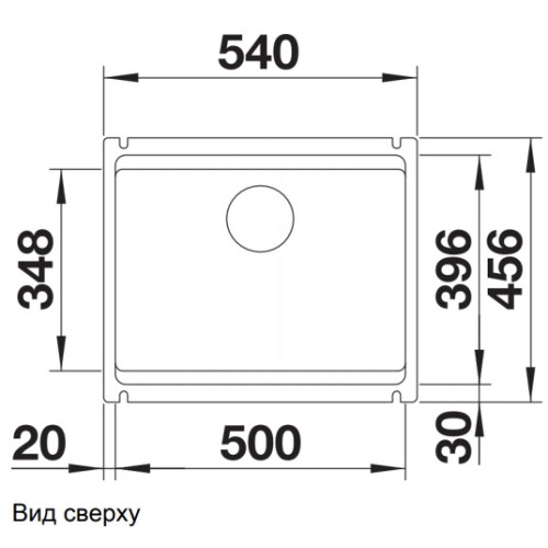 Мойка Blanco ETAGON 500-U SILGRANIT PuraDur 525887 черный