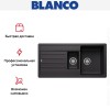 Мойка BLANCO LEGRA 6 S Silgranit черный