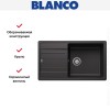 Мойка BLANCO LEGRA XL 6 S Silgranit антрацит