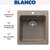 Мойка BLANCO NAYA 45 Silgranit серый беж