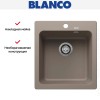 Мойка BLANCO NAYA 45 Silgranit серый беж