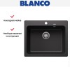 Мойка BLANCO NAYA 6 Silgranit антрацит