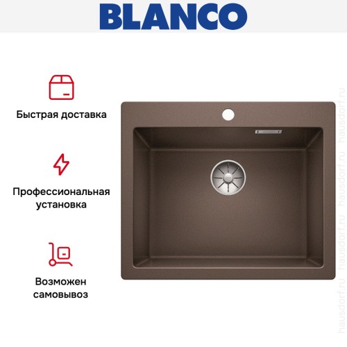 Мойка Blanco PLEON 6 SILGRANIT PuraDur кофе