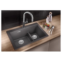 Мойка Blanco PLEON 6 Split SILGRANIT PuraDur кофе