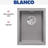 Мойка Blanco SUBLINE 320-U SILGRANIT отводная арматура InFino® алюметаллик