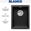 Мойка Blanco SUBLINE 320-U SILGRANIT отводная арматура InFino® антрацит