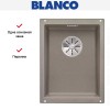 Мойка Blanco SUBLINE 320-U SILGRANIT отводная арматура InFino® серый беж