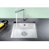 Мойка Blanco SUBLINE 375-U керамика отводная арматура InFino® матовый белый