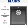 Мойка Blanco SUBLINE 375-U керамика отводная арматура InFino® базальт