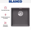 Мойка Blanco SUBLINE 400-F отводная арматура InFino® темная скала