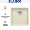 Мойка Blanco SUBLINE 400-F отводная арматура InFino® жасмин