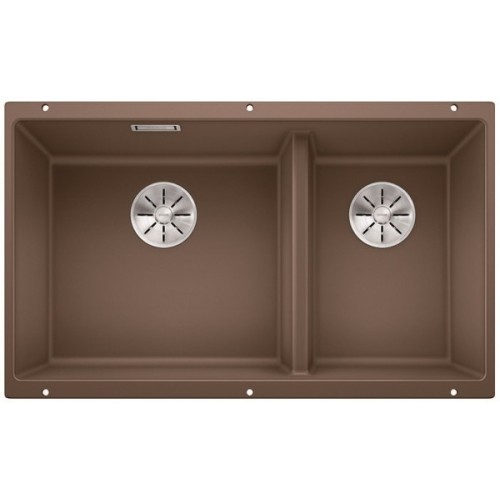Мойка Blanco SUBLINE 430/270-U с отводной арматурой InFino® мускат