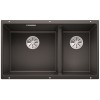 Мойка Blanco SUBLINE 430/270-U с отводной арматурой InFino® антрацит