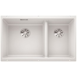 Мойка Blanco SUBLINE 430/270-U с отводной арматурой InFino® белый
