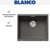 Мойка BLANCO SUBLINE 500-U Silgranit вулканический серый