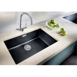 Мойка Blanco SUBLINE 700-U SILGRANIT отводная арматура InFino® мускат