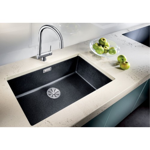 Мойка Blanco SUBLINE 700-U SILGRANIT отводная арматура InFino® мускат