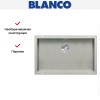 Мойка Blanco SUBLINE 700-U SILGRANIT отводная арматура InFino® жемчужный