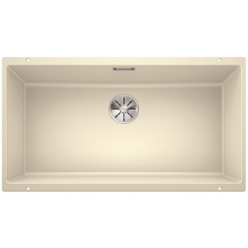 Мойка Blanco SUBLINE 800-U отводная арматура InFino® жасмин