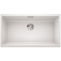 Мойка Blanco SUBLINE 800-U отводная арматура InFino® белый