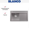 Мойка Blanco ZENAR 45S чаша слева клапан-автомат InFino алюметаллик