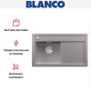 Мойка Blanco ZENAR 45S чаша слева клапан-автомат InFino алюметаллик