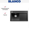 Мойка Blanco ZENAR 45S чаша слева клапан-автомат InFino антрацит