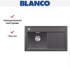 Мойка Blanco ZENAR 45S чаша слева клапан-автомат InFino темная скала