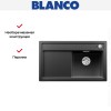 Мойка Blanco ZENAR 45S чаша справа клапан-автомат InFino антрацит