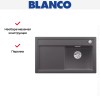 Мойка Blanco ZENAR 45S чаша справа клапан-автомат InFino темная скала