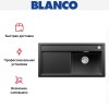 Мойка Blanco ZENAR XL 6 S чаша справа, доска стекло клапан-автомат InFino® антрацит