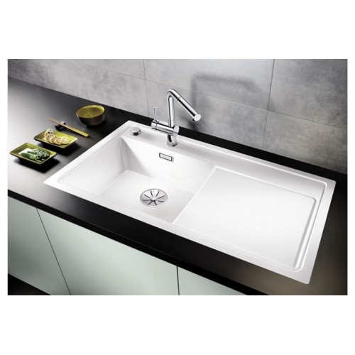 Мойка Blanco ZENAR XL 6S-F чаша слева клапан-автомат InFino® антрацит