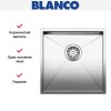Мойка Blanco Zerox 400-IF/N нержавеющая сталь