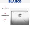 Мойка Blanco Zerox 550-IF/A нержавеющая сталь