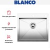 Мойка Blanco Zerox 550-IF/A нержавеющая сталь
