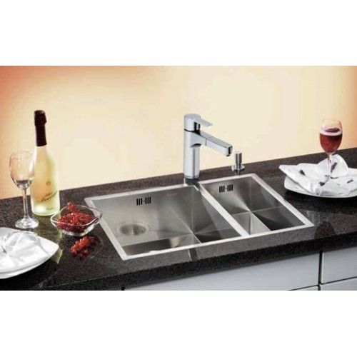 Мойка Blanco Zerox 340/180-IF/A нержавеющая сталь