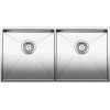 Мойка Blanco Zerox 400/400-IF/N нержавеющая сталь