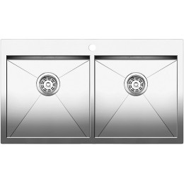 Мойка Blanco Zerox 400/400-IF/A нержавеющая сталь