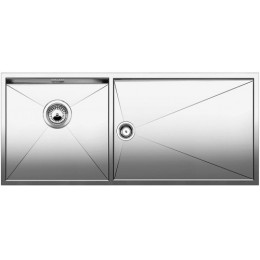 Мойка Blanco Zerox 400/550-T-IF/N чаша слева нержавеющая сталь